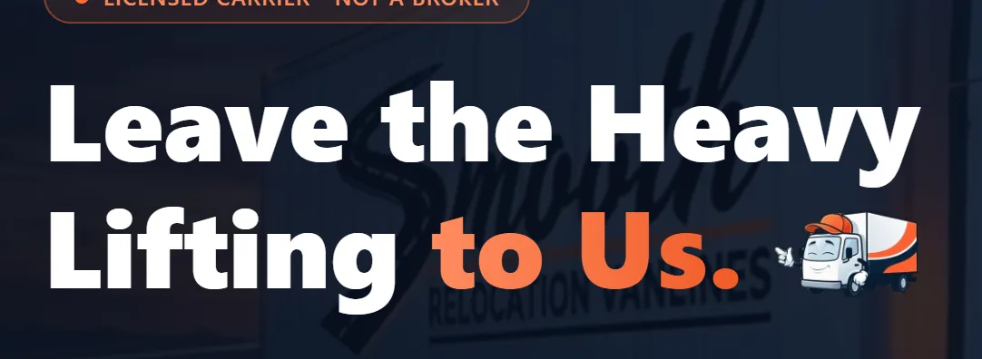 Smooth Relocation Van Lines — typeface specimen
