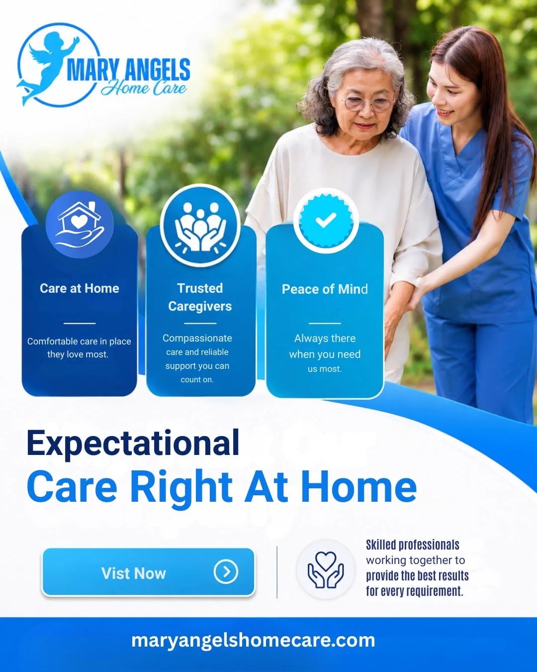 Mary Angels Home Care, Ad Creatives That Turn Scrolls Into Leads & Sales 1