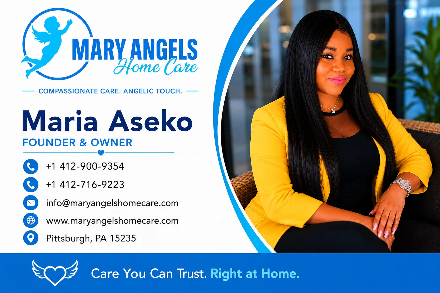 Mary Angels Home Care, Brand Identity & Marketing Assets 1