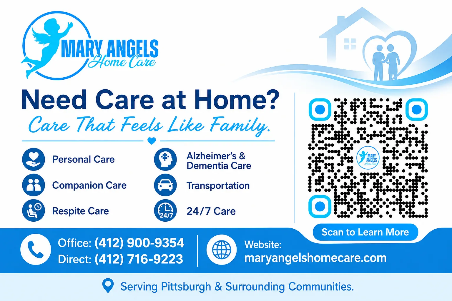 Mary Angels Home Care, Brand Identity & Marketing Assets 12