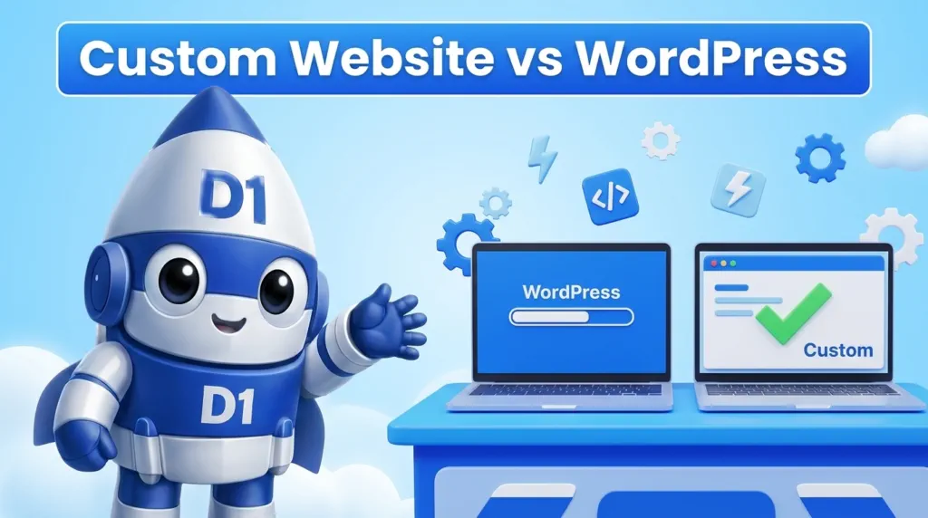 Custom Website vs WordPress: A Real-World Comparison Using Mary Angels Home Care