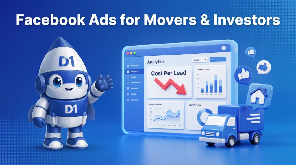 Facebook Ads for Moving Companies and Real Estate Investors: The 2026 Lead-Gen Playbook