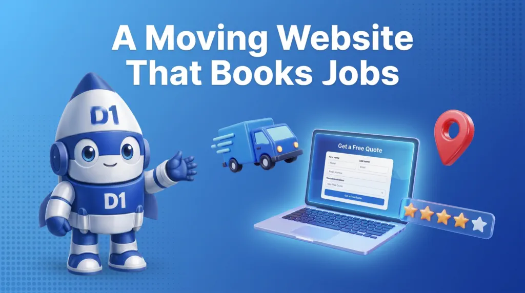 Why Your Moving Company Needs a Website That Actually Books Jobs (2026)
